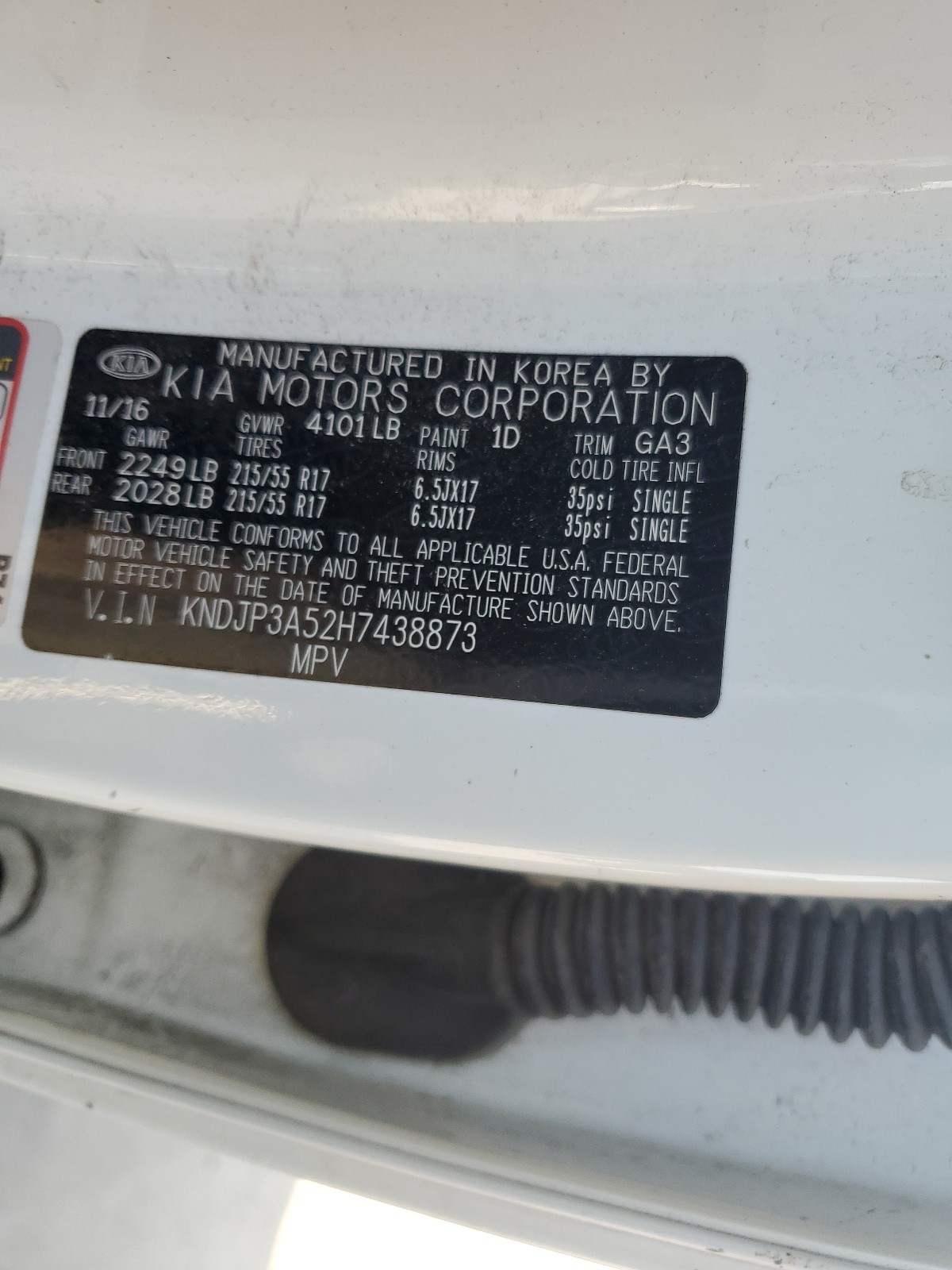 KNDJP3A52H7438873 2017 Kia Soul +