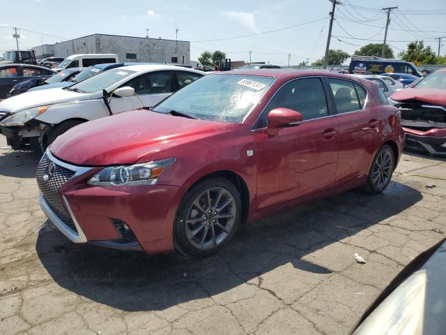 2013 Lexus Ct 200 للبيع في Chicago Heights، IL - Hail