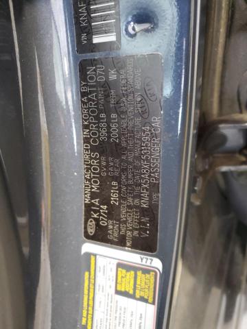 2015 KIA FORTE EX  