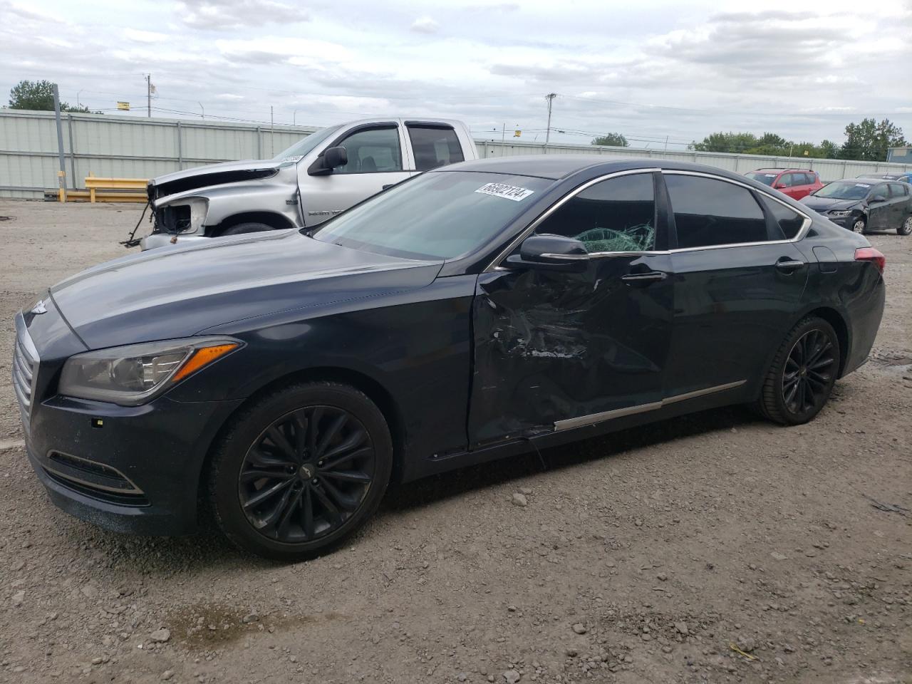 KMHGN4JE1GU121412 2016 Hyundai Genesis 3.8L