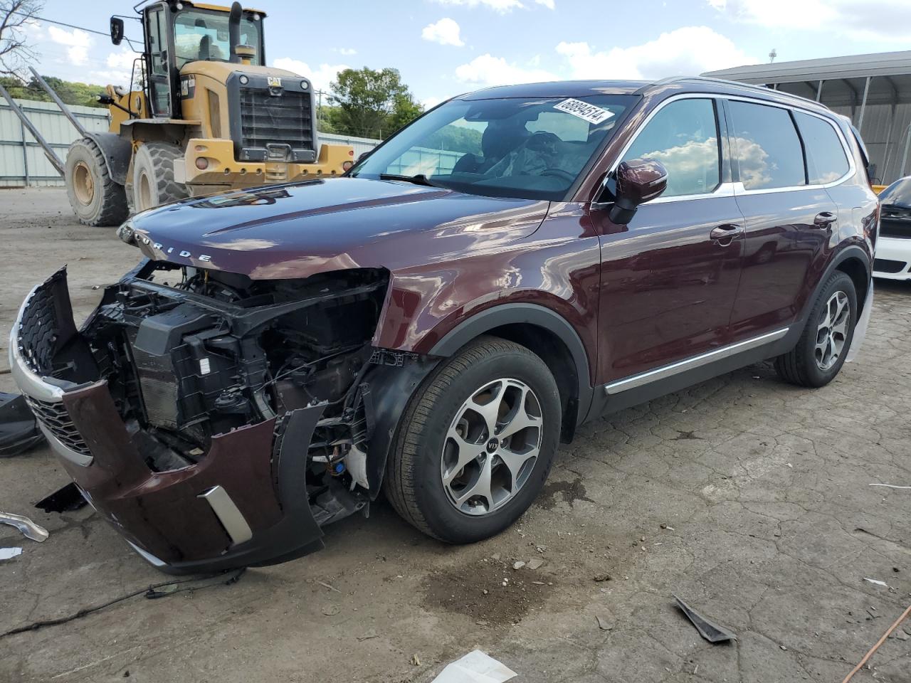 Auction sale of the 2021 KIA TELLURIDE , vin: 5XYP34HCXMG164352, lot number: 68894514