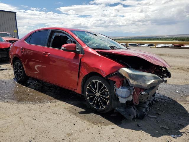  TOYOTA COROLLA 2016 Red