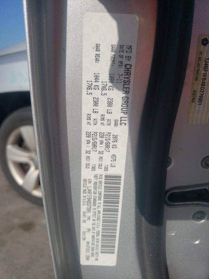 2011 Jeep Compass Sport VIN: 1J4NF1FB4BD279901 Lot: 67406214