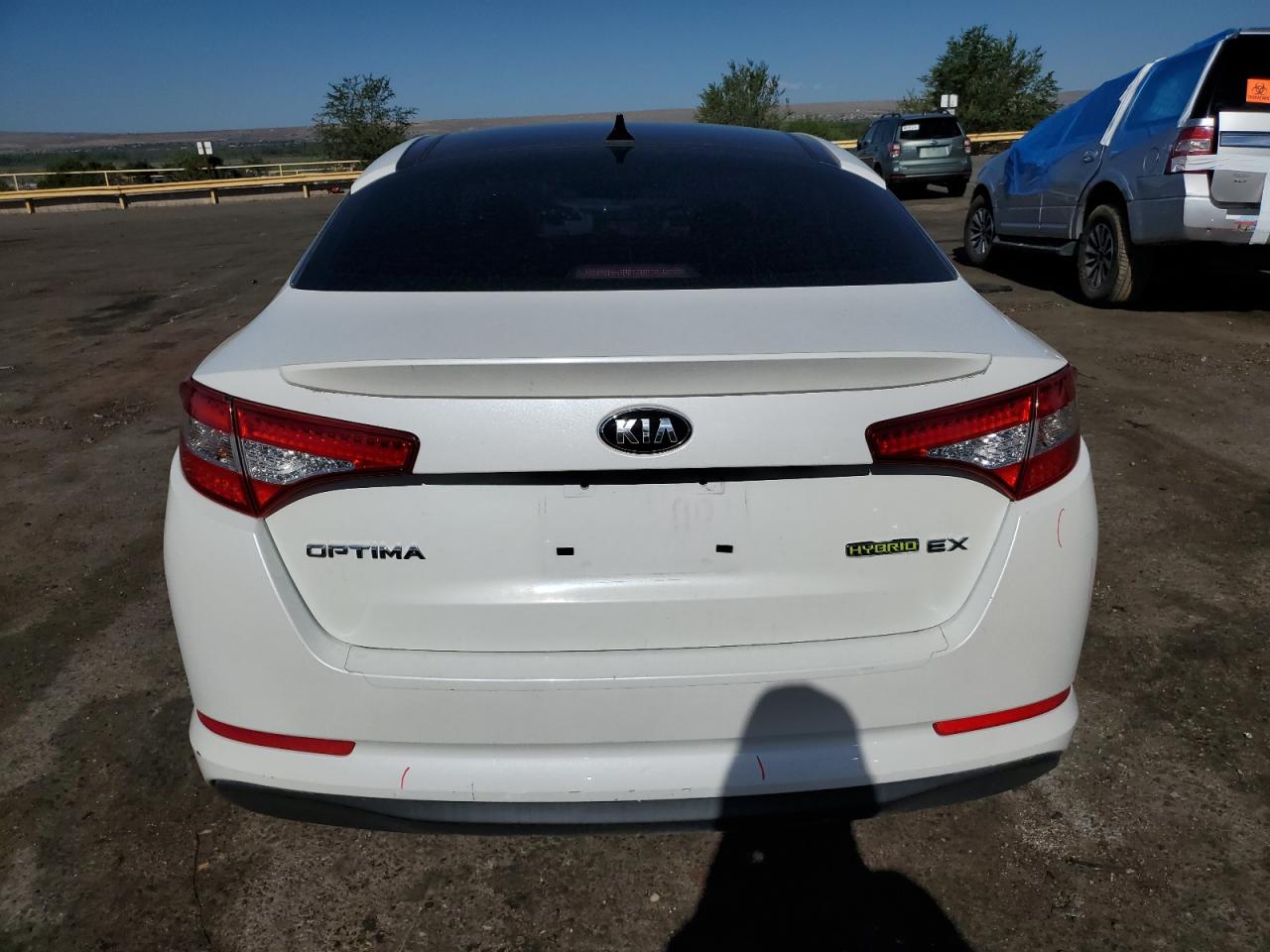 2013 Kia Optima Hybrid VIN: KNAGM4ADXD5060028 Lot: 69083304