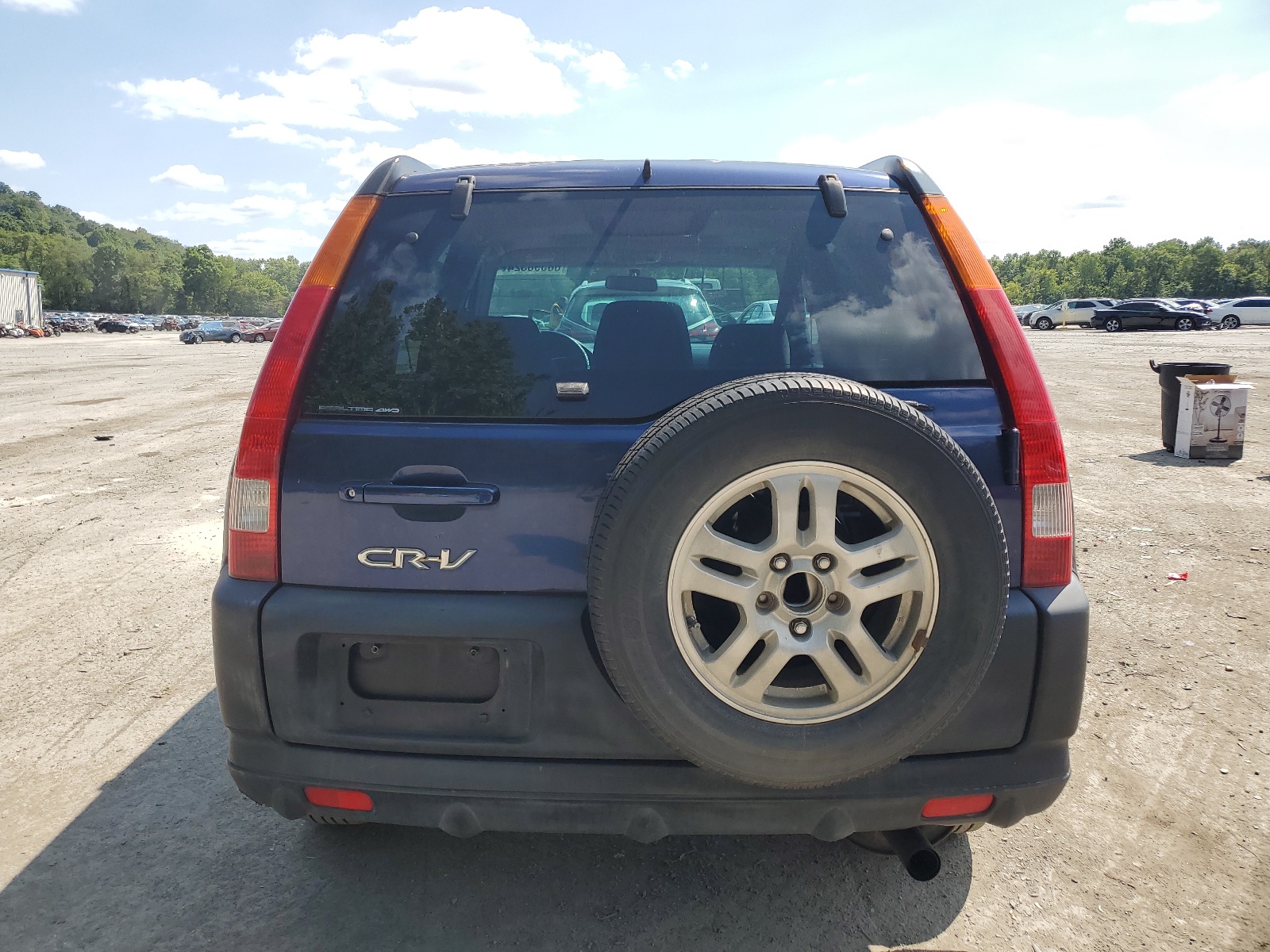 JHLRD788X4C039636 2004 Honda Cr-V Ex