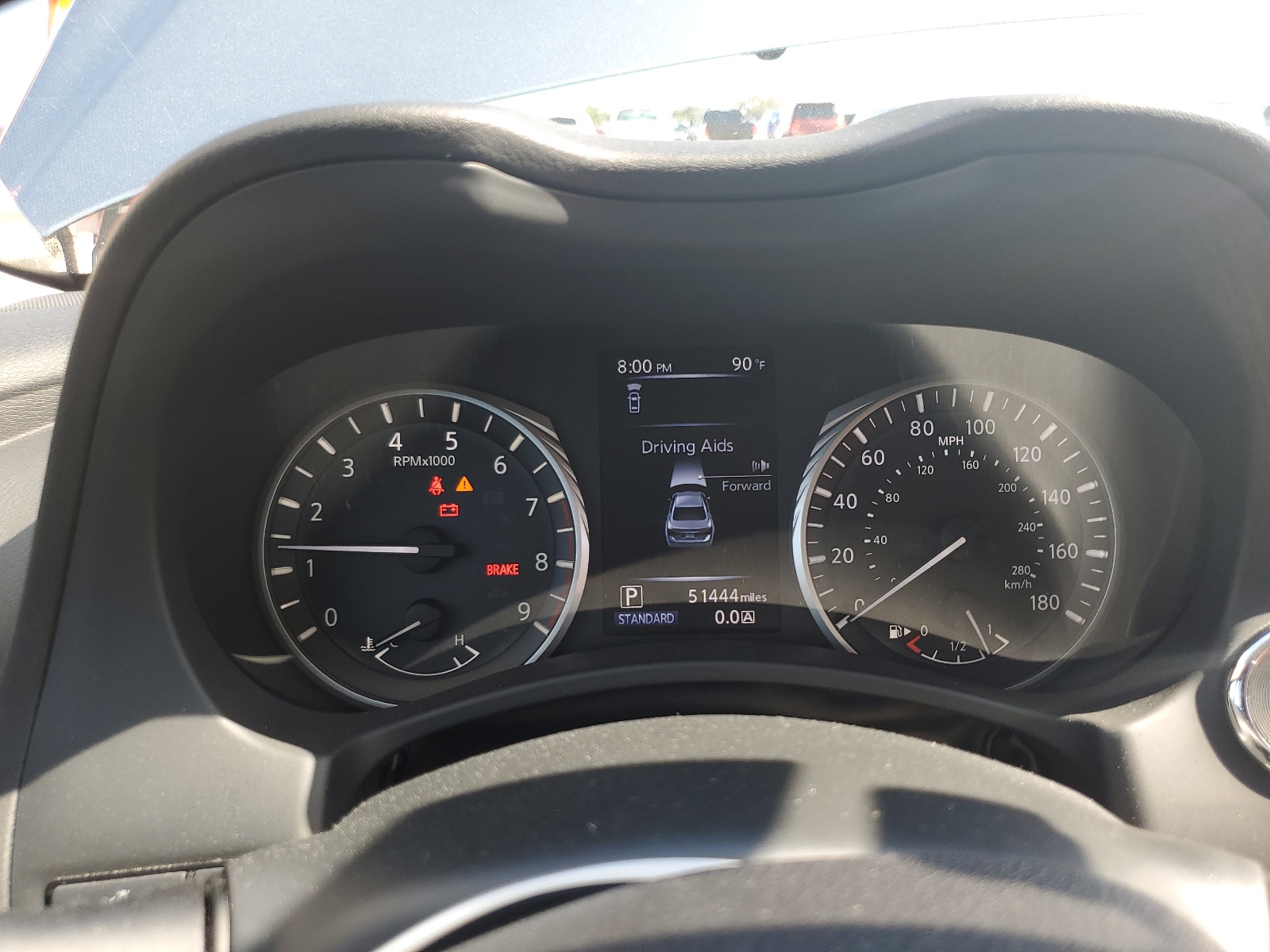 JN1EV7AP2KM510280 2019 Infiniti Q50 Luxe