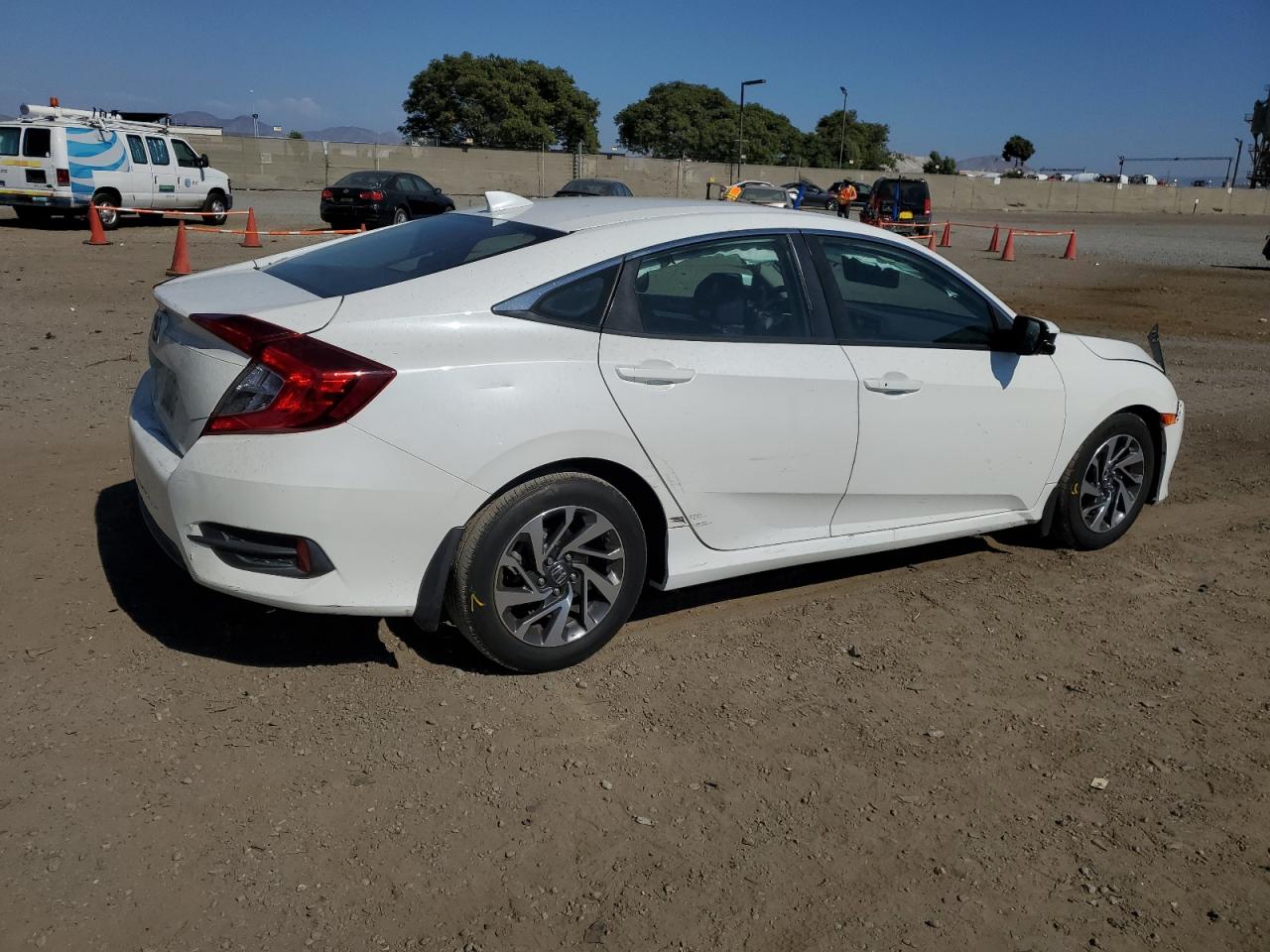 2017 Honda Civic Ex VIN: 2HGFC2F7XHH573353 Lot: 65848674