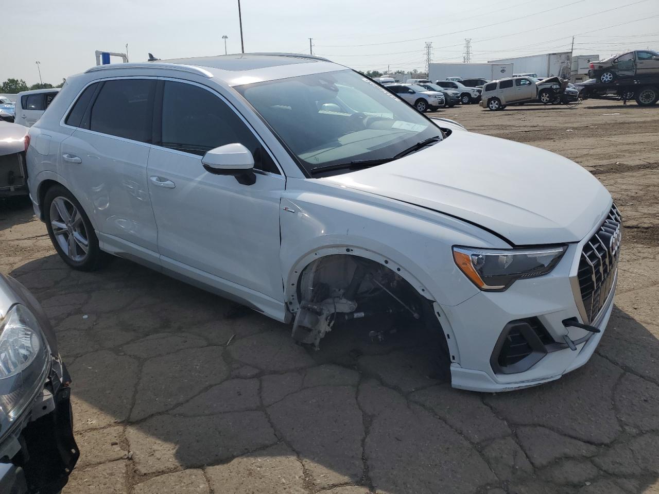 2020 Audi Q3 Premium S Line VIN: WA1DECF37L1114950 Lot: 64478804