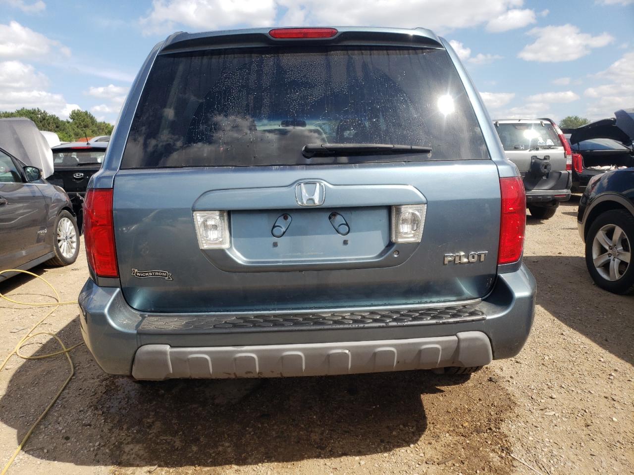 2005 Honda Pilot Ex VIN: 5FNYF18495B049950 Lot: 67802874