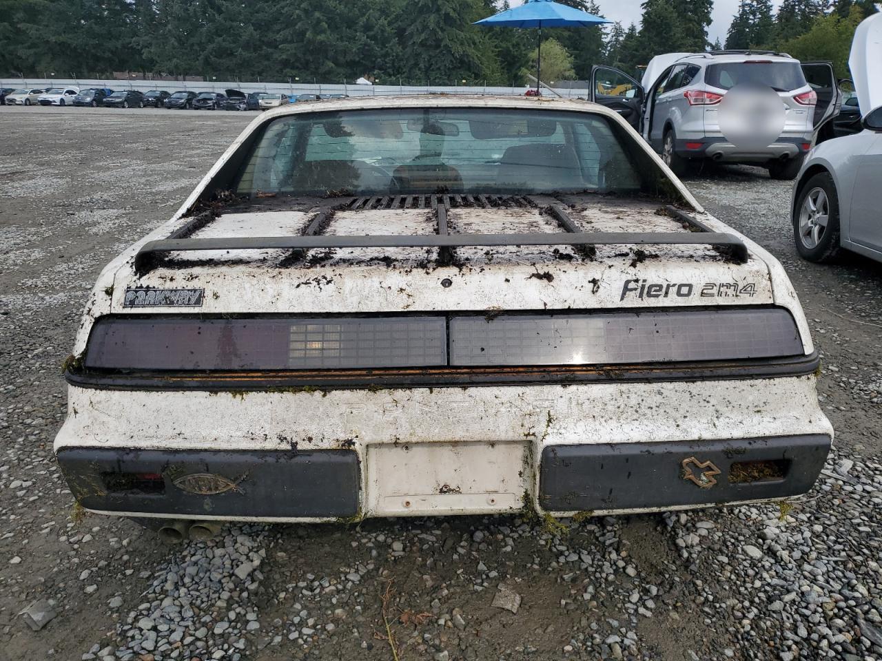 1G2AF37R6EP320306 1984 Pontiac Fiero Se