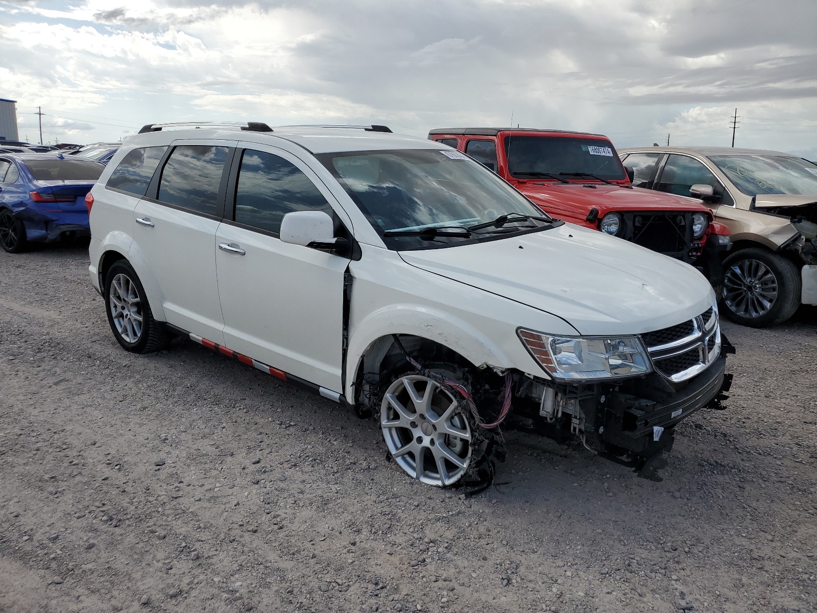 3C4PDCDG2DT516817 2013 Dodge Journey Crew