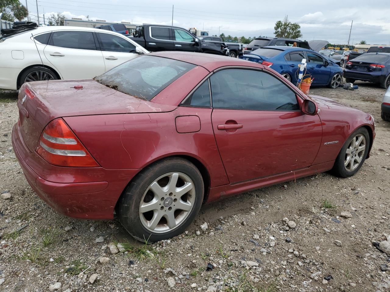 2003 Mercedes-Benz Slk 230 Kompressor VIN: WDBKK49F33F278182 Lot: 67088904