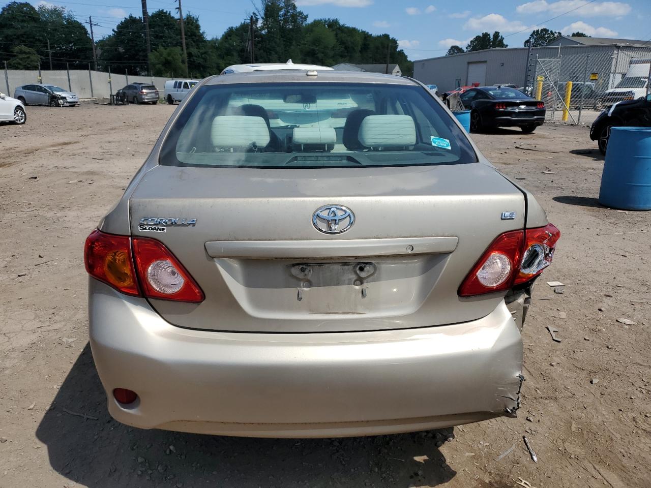 2010 Toyota Corolla Base VIN: 2T1BU4EE4AC391055 Lot: 68300974