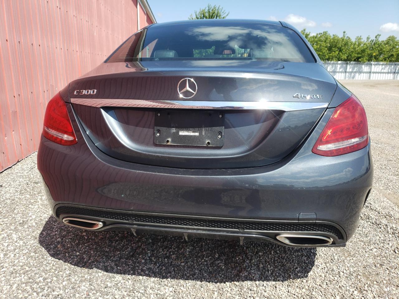 2016 Mercedes-Benz C 300 4Matic VIN: 55SWF4KB2GU109360 Lot: 65827864