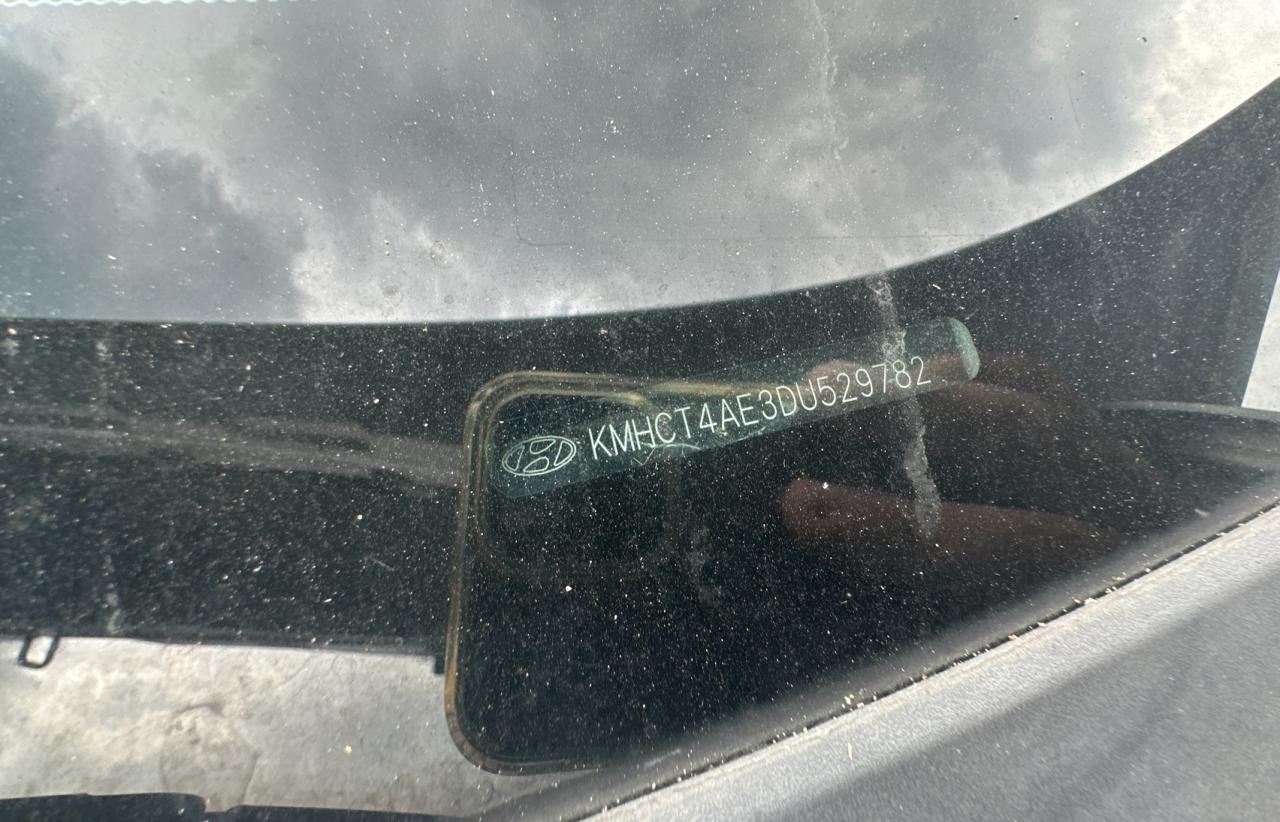 2013 Hyundai Accent Gls VIN: KMHCT4AE3DU529782 Lot: 67743084