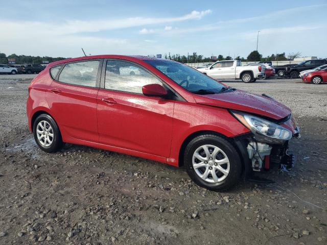  HYUNDAI ACCENT 2012 Czerwony