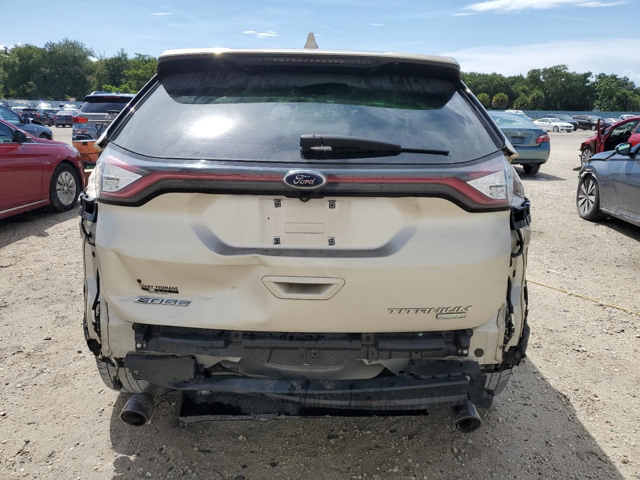 2018 Ford Edge Titanium VIN: 2FMPK3K9XJBB42728 Lot: 65649344