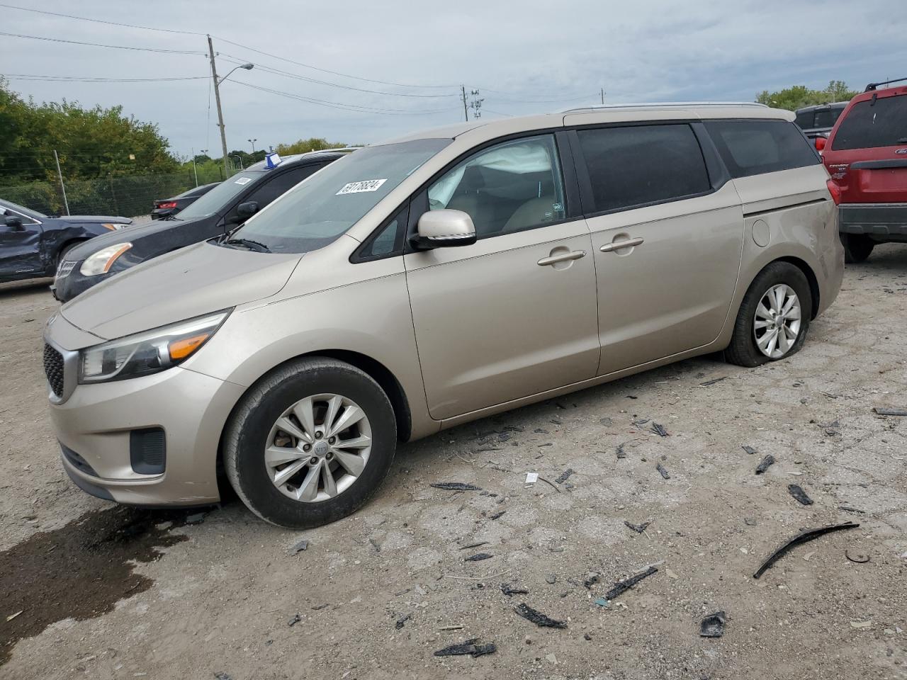 2015 Kia Sedona Lx VIN: KNDMB5C14F6049995 Lot: 69178824