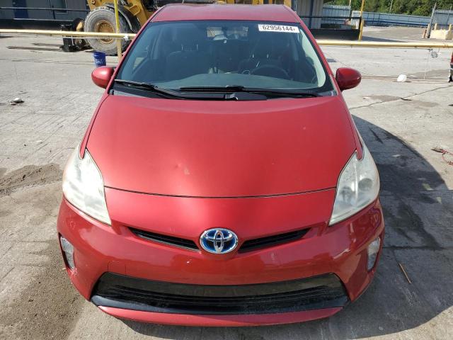  TOYOTA PRIUS 2013 Czerwony
