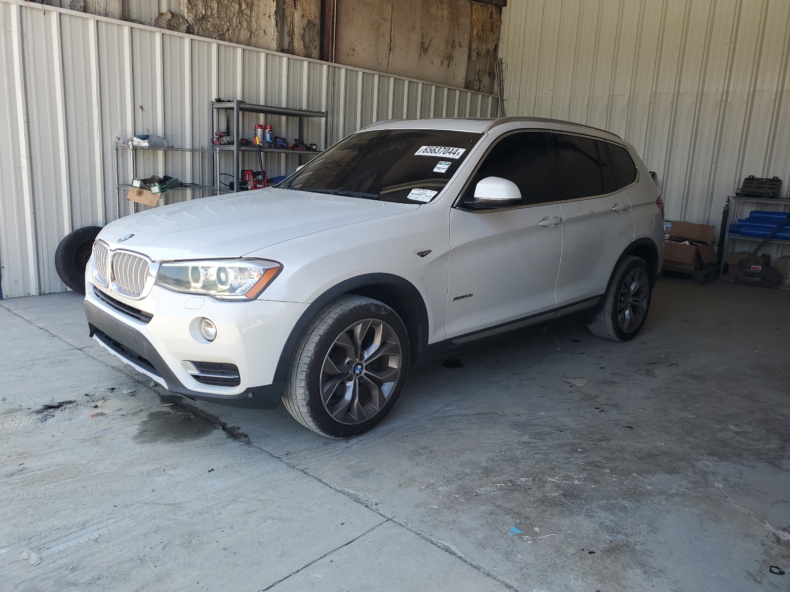 2015 BMW X3 Sdrive28I vin: 5UXWZ7C55F0M83086