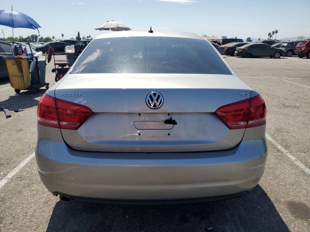 2013 Volkswagen Passat S VIN: 1VWAP7A35DC001020 Lot: 66004124