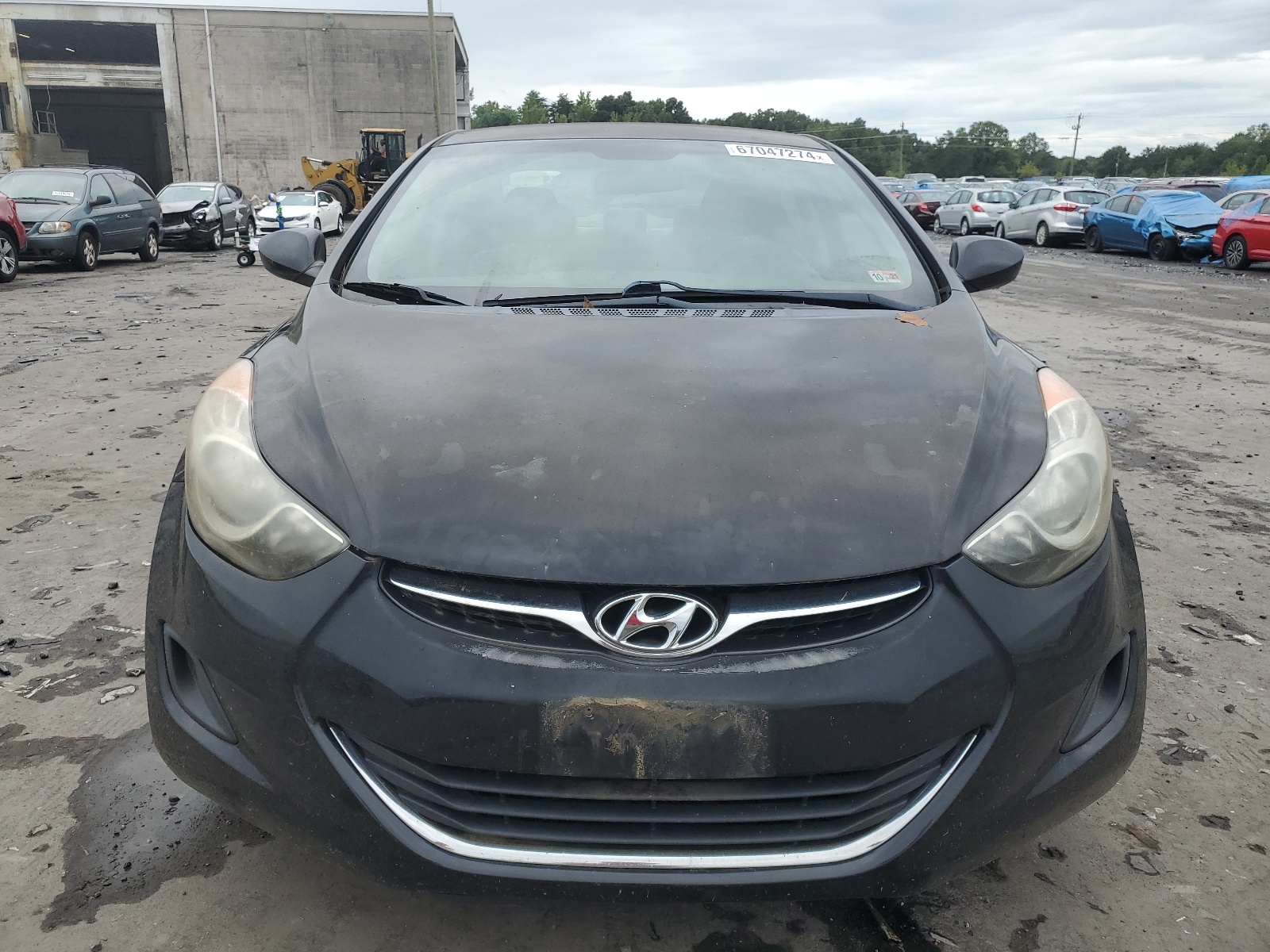 2013 Hyundai Elantra Gls vin: KMHDH4AE4DU489394