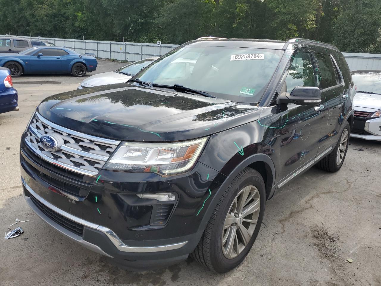 1FM5K8F85JGB66403 2018 FORD EXPLORER - Image 1