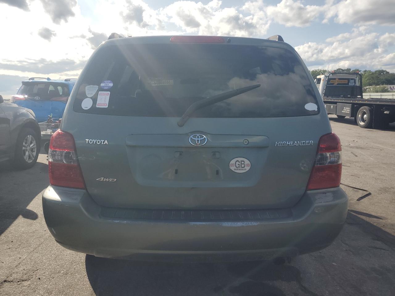 2005 Toyota Highlander VIN: JTEHD21AX50035576 Lot: 68869804