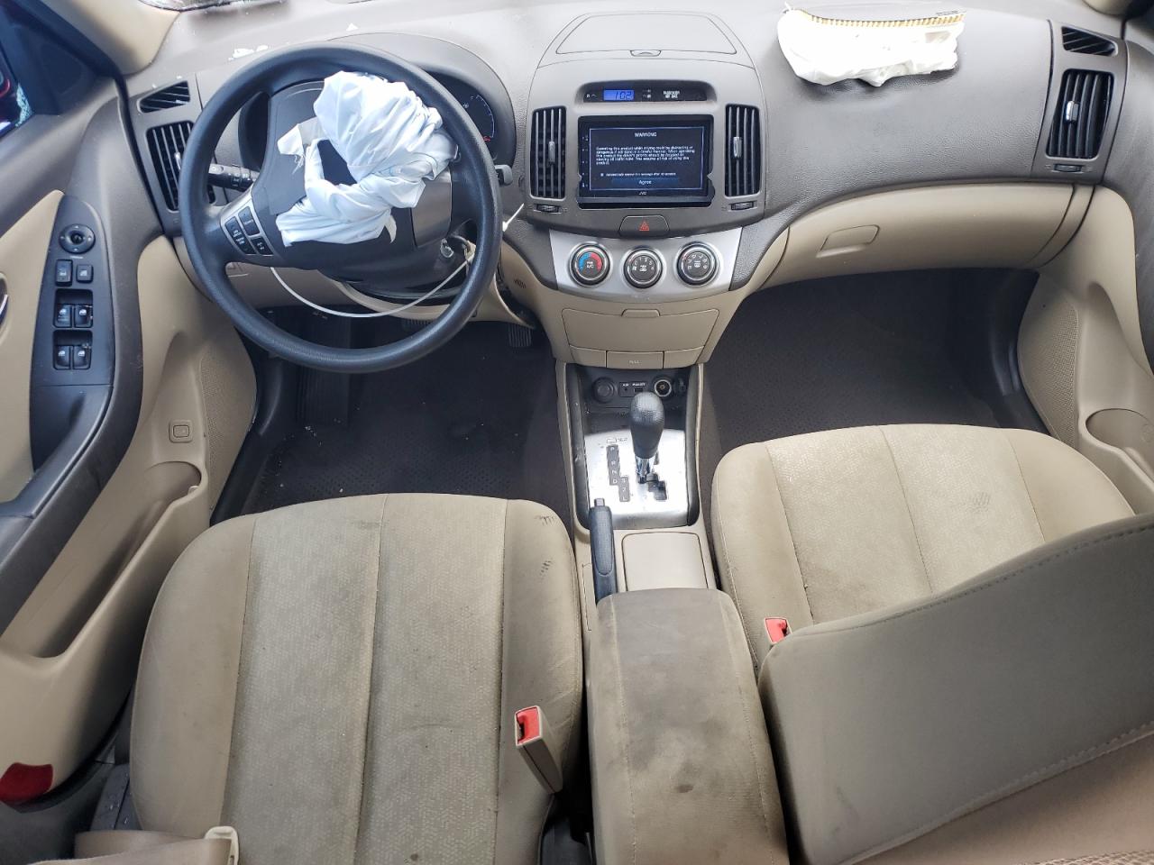 2010 Hyundai Elantra Blue VIN: KMHDU4AD7AU905467 Lot: 65345844