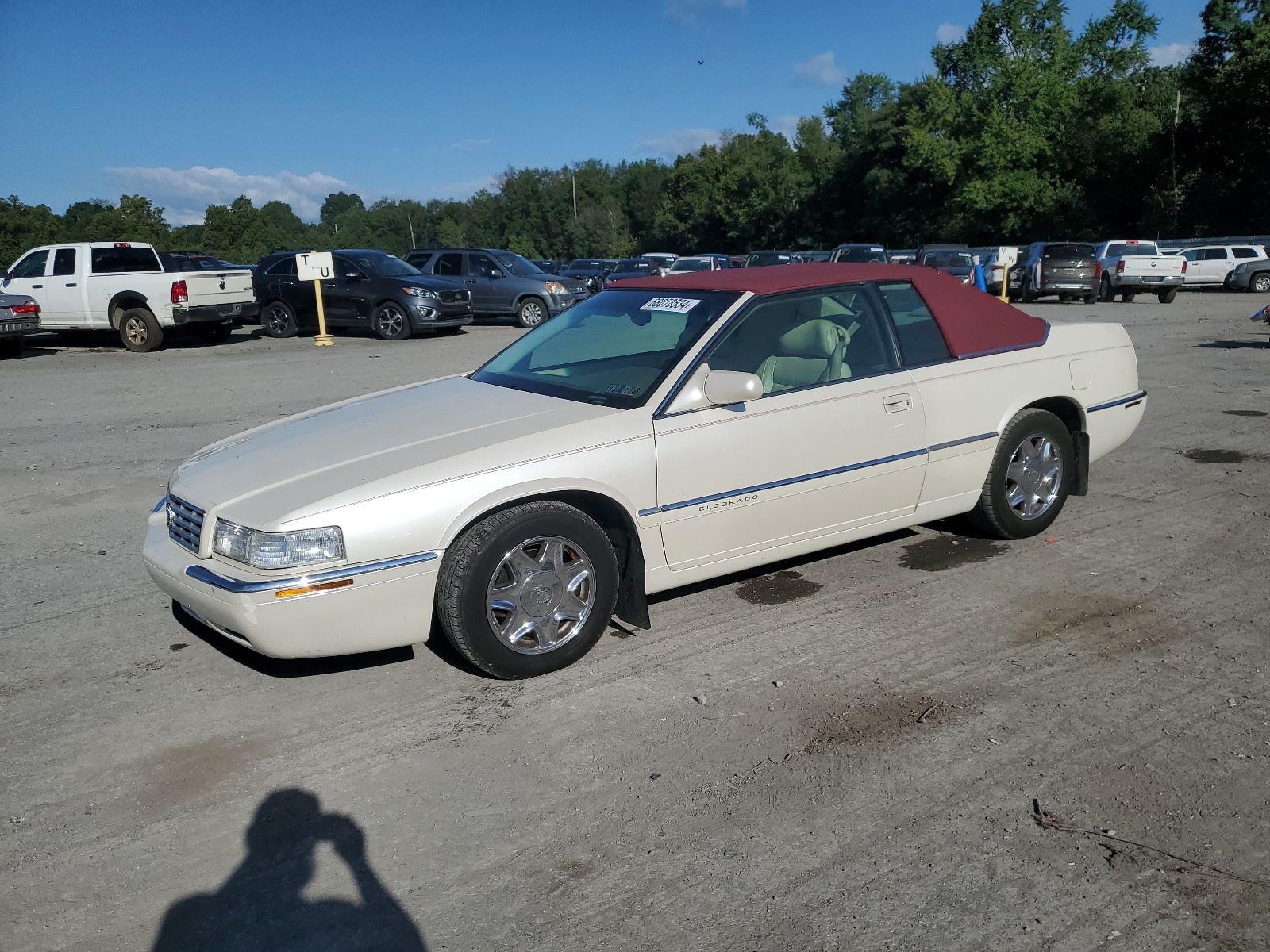 1G6EL12Y6XU604311 1999 Cadillac Eldorado