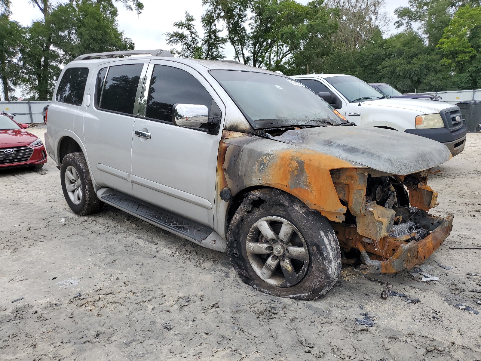 5N1AA0ND6CN606080 2012 Nissan Armada Sv