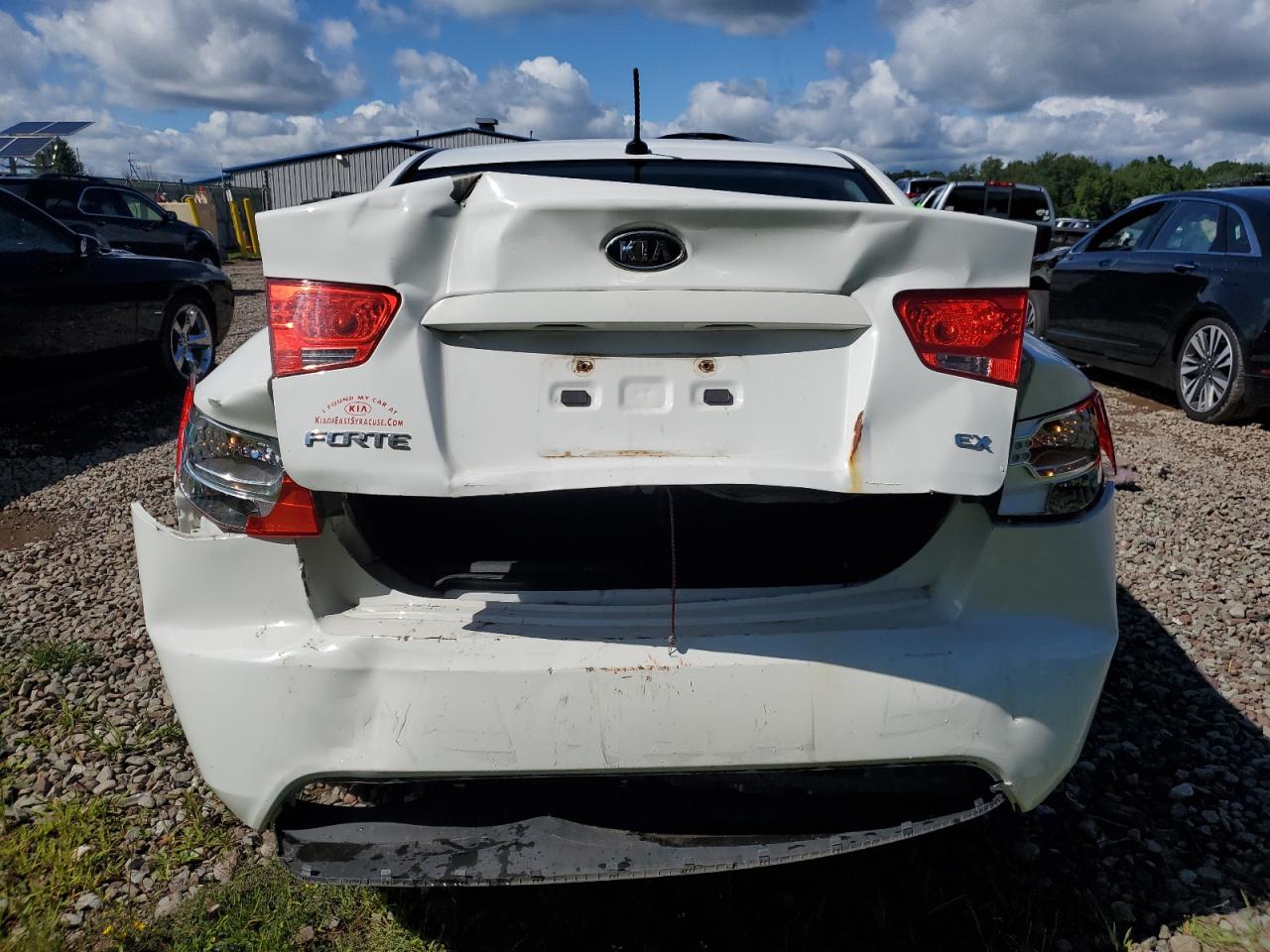 2010 Kia Forte Ex VIN: KNAFU4A2XA5839676 Lot: 66896534