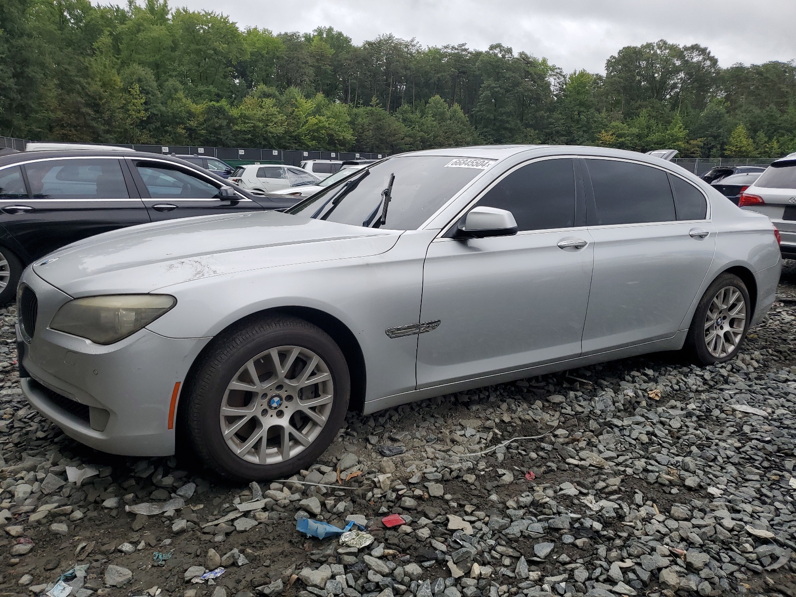 2012 BMW 750 Lxi vin: WBAKC8C55CC435134