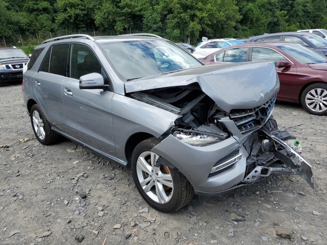 2015 Mercedes-Benz Ml 350 4Matic VIN: 4JGDA5HB5FA451053 Lot: 66749124