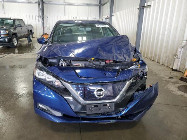  NISSAN LEAF 2018 Granatowy