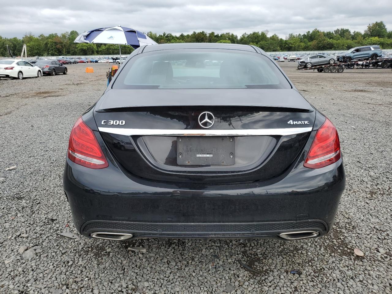 2018 Mercedes-Benz C 300 4Matic VIN: 55SWF4KBXJU262480 Lot: 68102534