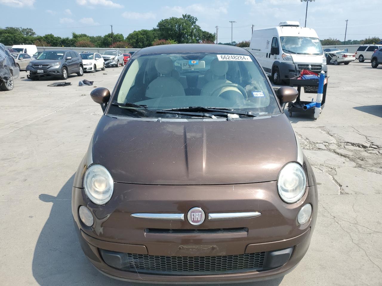 2012 Fiat 500 Pop VIN: 3C3CFFAR7CT319452 Lot: 66248284