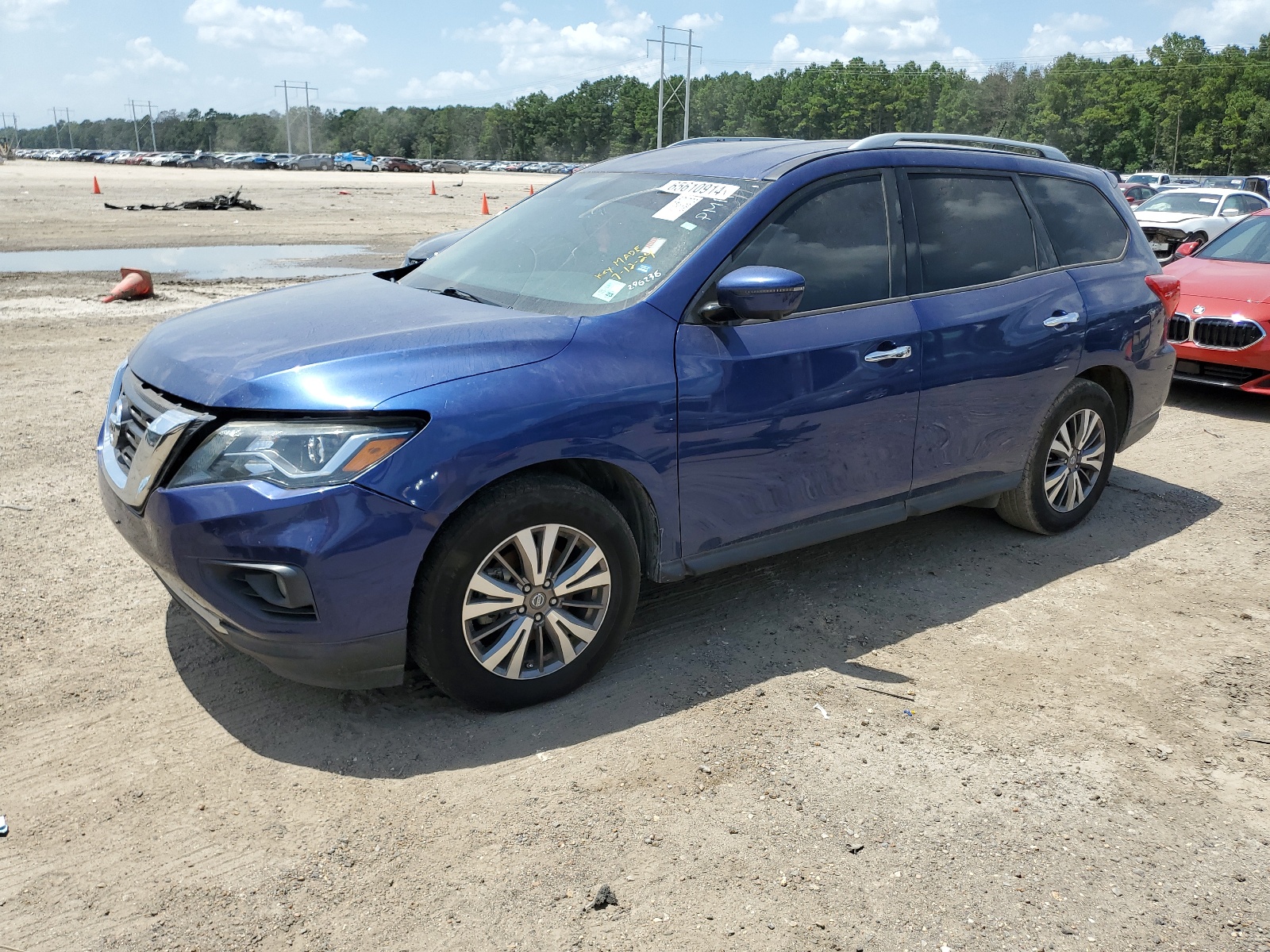 2018 Nissan Pathfinder S vin: 5N1DR2MN2JC617274