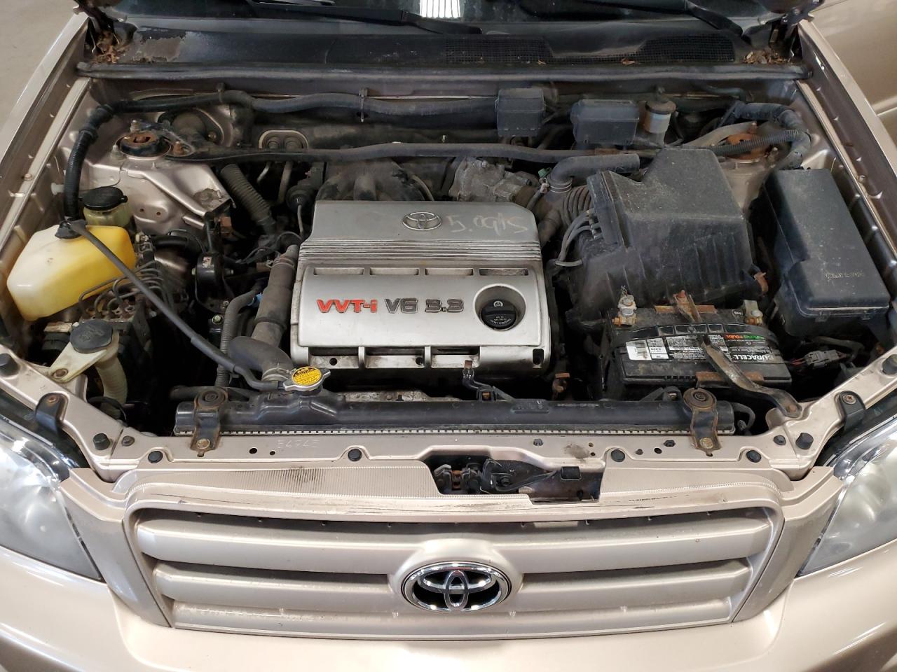 2005 Toyota Highlander Limited VIN: JTEEP21A550070360 Lot: 66662904