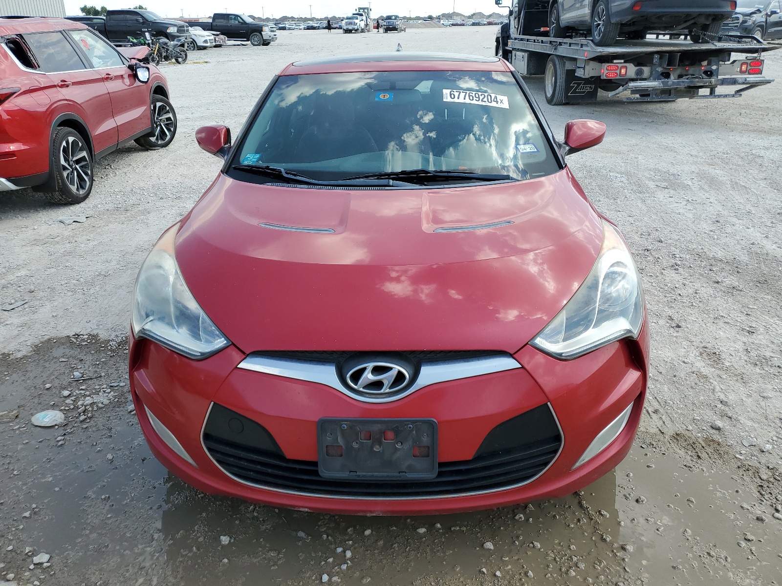 KMHTC6ADXCU068727 2012 Hyundai Veloster