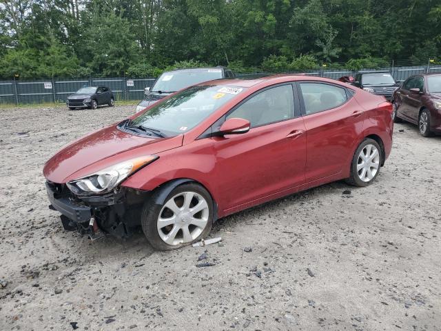  HYUNDAI ELANTRA 2013 Бургунді