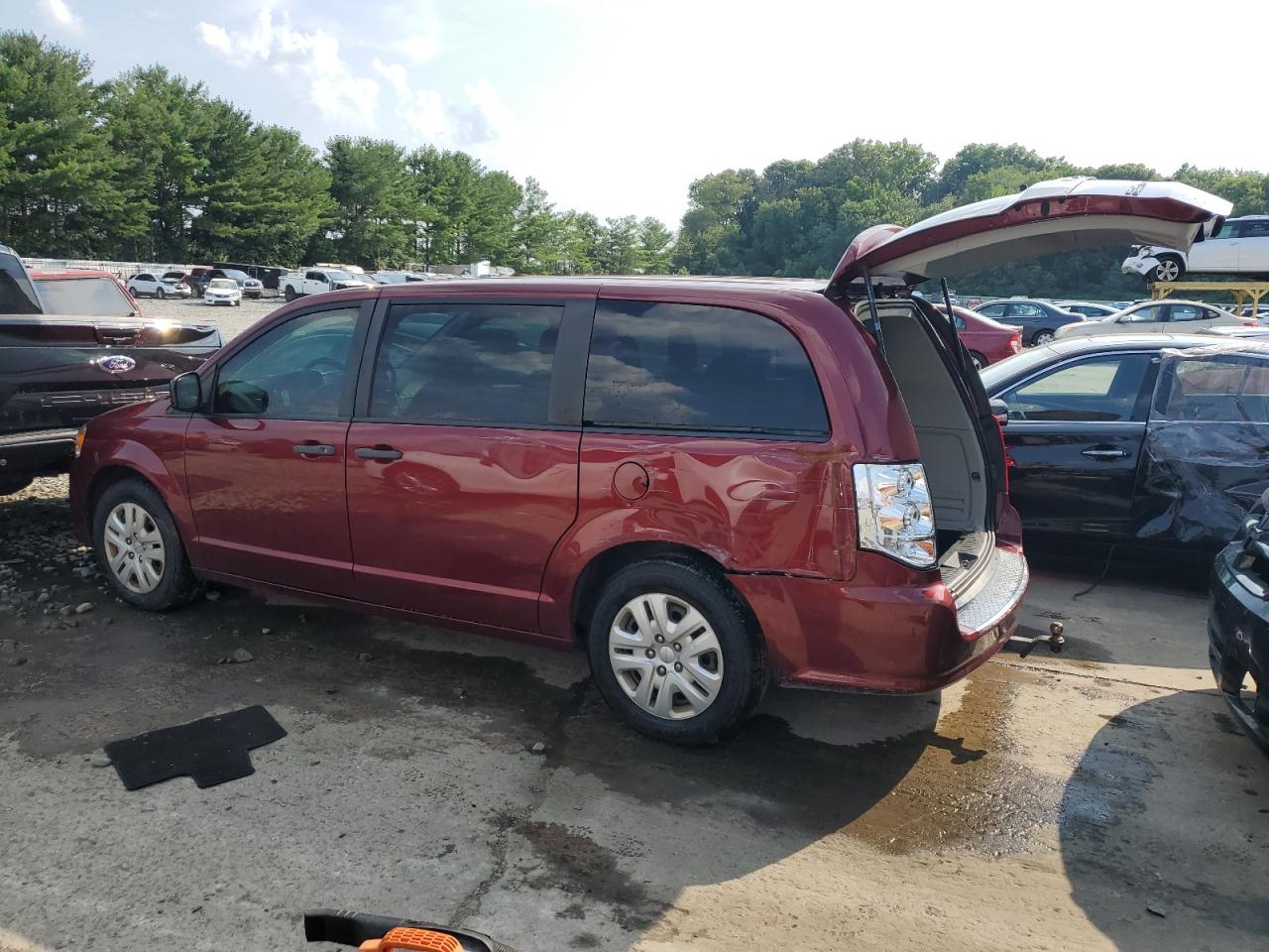 2019 Dodge Grand Caravan Se VIN: 2C4RDGBG9KR745174 Lot: 65745574