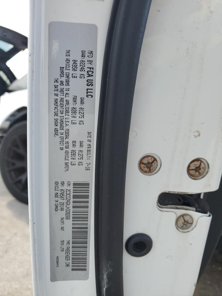 2018 Dodge Challenger Sxt VIN: 2C3CDZAGXJH339268 Lot: 67077194