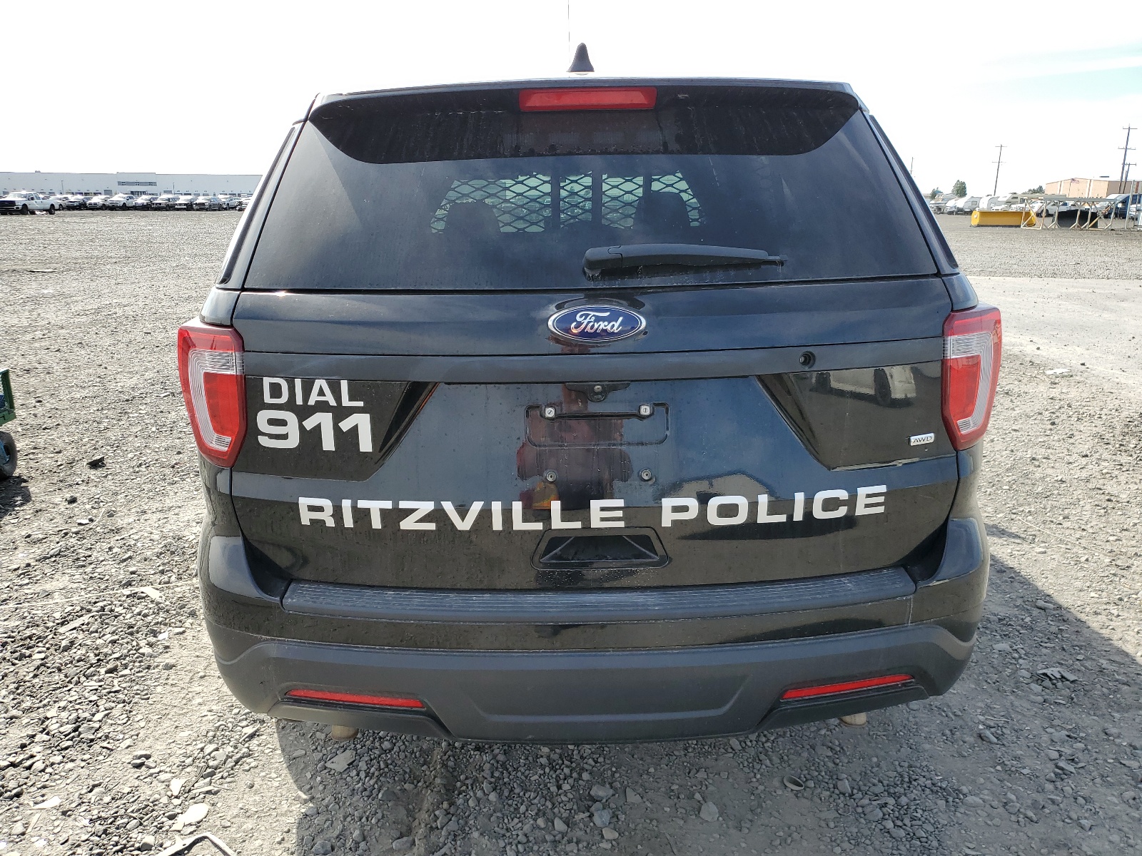 1FM5K8AR7JGA73317 2018 Ford Explorer Police Interceptor