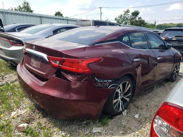 Sedans NISSAN MAXIMA 2017 Maroon