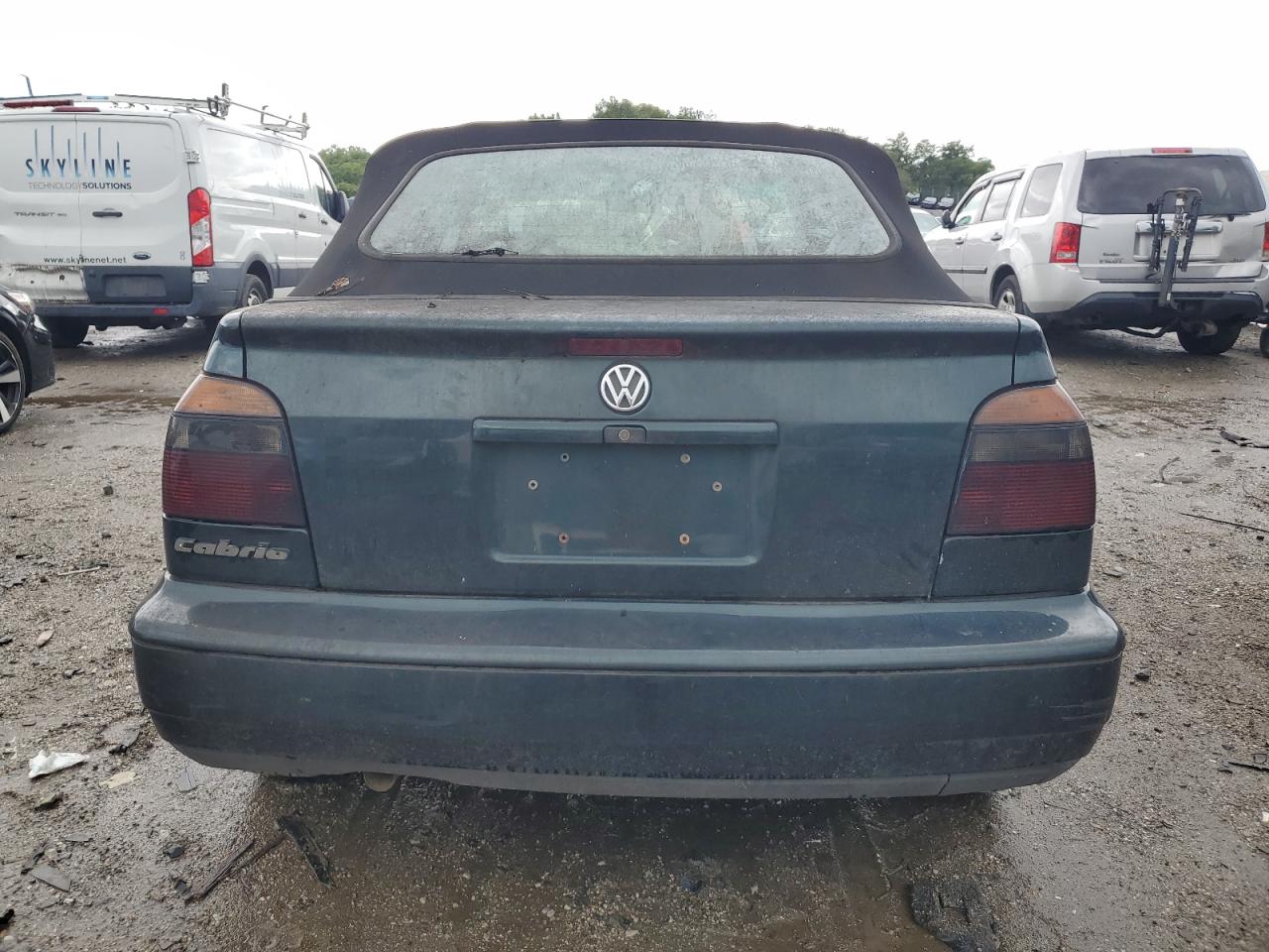 1999 Volkswagen Cabrio Gls VIN: 3VWBB81E6XM802004 Lot: 66873864