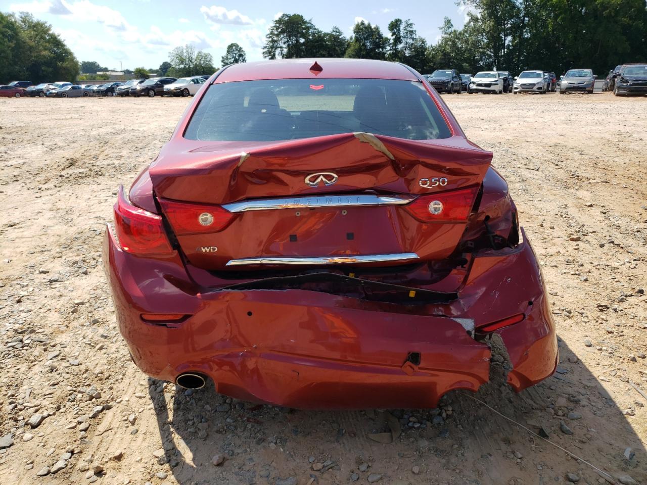 2014 Infiniti Q50 Base VIN: JN1BV7AR9EM696599 Lot: 67106414