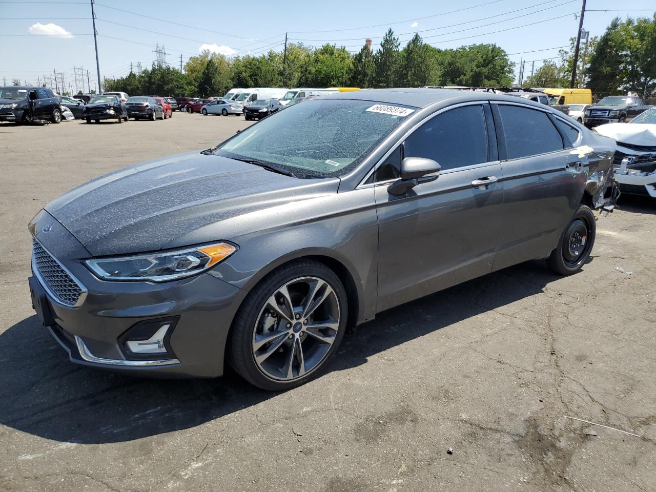 3FA6P0D97KR118778 2019 FORD FUSION - Image 1