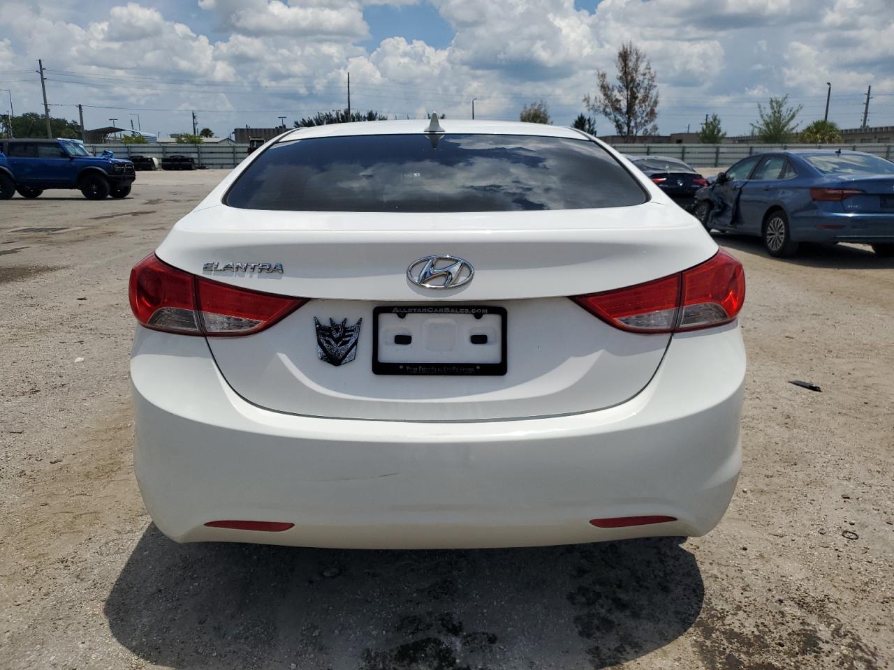 2013 Hyundai Elantra Gls VIN: 5NPDH4AEXDH266565 Lot: 66548214