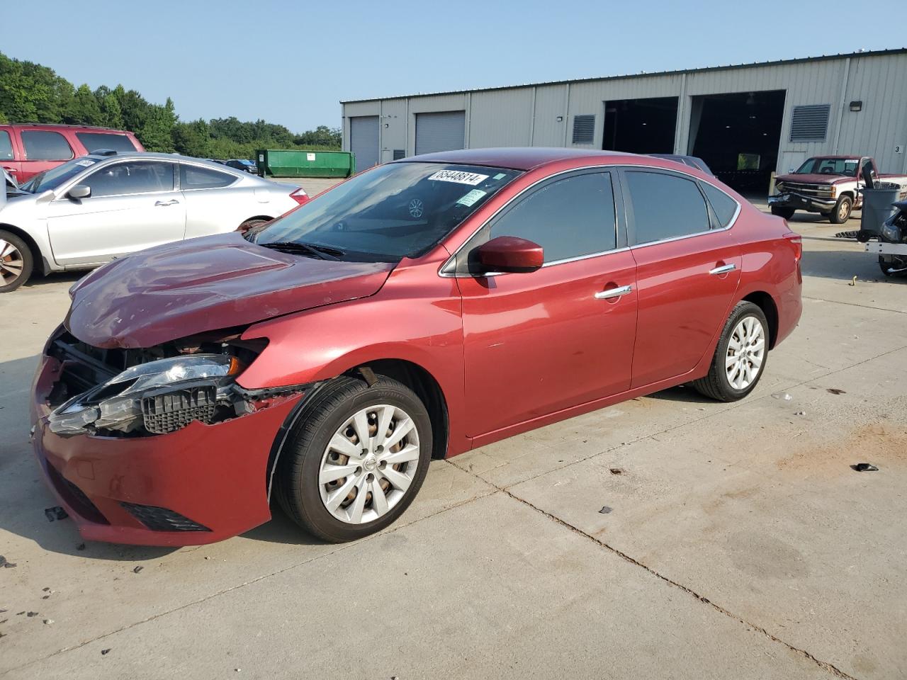 2017 Nissan Sentra S VIN: 3N1AB7APXHL658185 Lot: 65448814